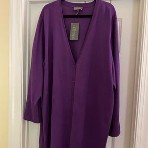 Brand New long sweater jacket